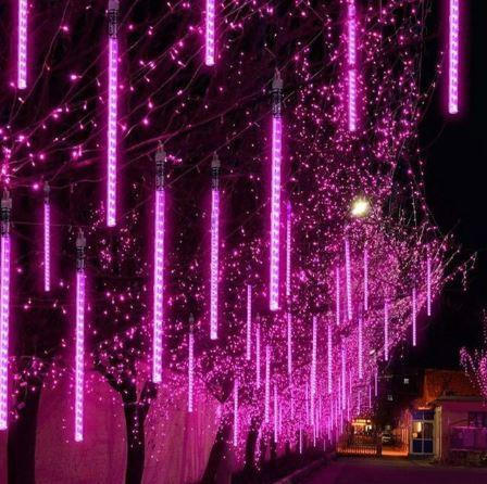 Snowfall Garland Lights (set of 8) 4