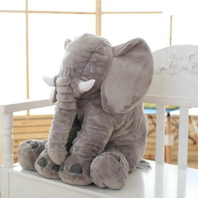 Soft Baby Elephant Plush Toy – Huggable Pillow for Comfort, Nap Time, and Early Learning 1