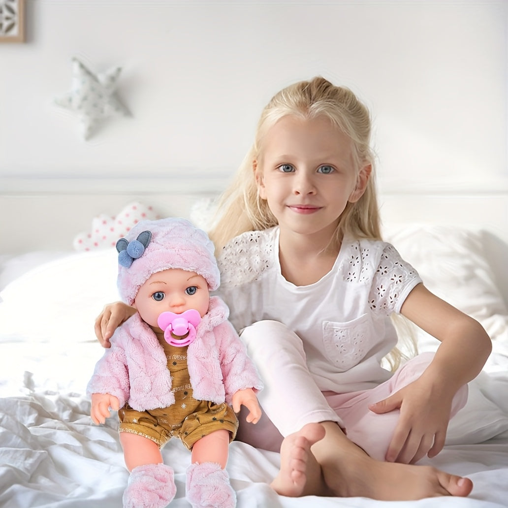 Soft Silicone Baby Doll Toy – Realistic Newborn Doll for Toddlers and Kids’ Playtime 2