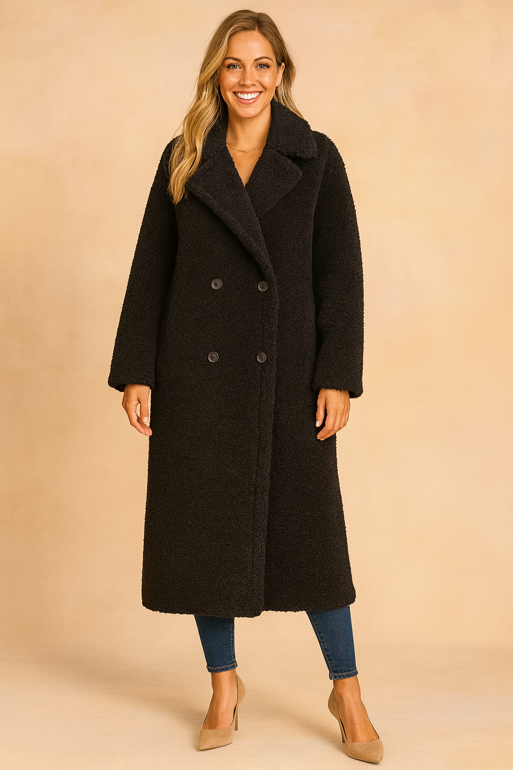 Sophiamin | Long Elegant Women's Coat 0