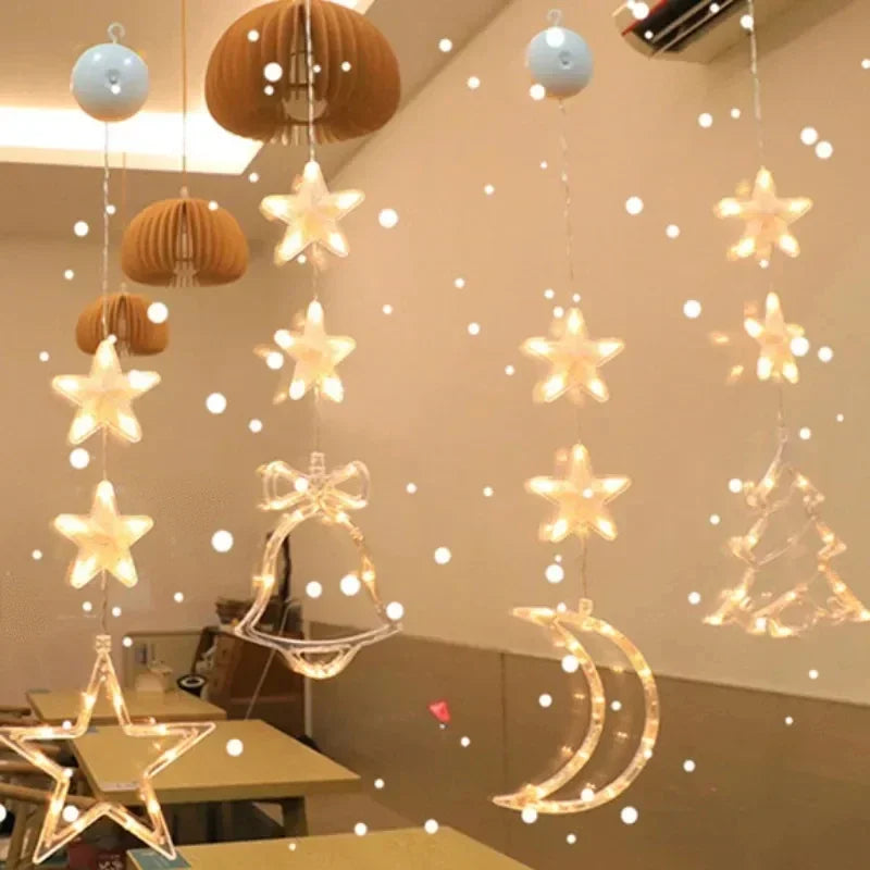 SparkleLights | Snowflake Star LED Lamp for Christmas Decor 1