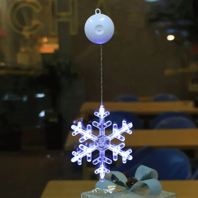 SparkleLights | Snowflake Star LED Lamp for Christmas Decor 10