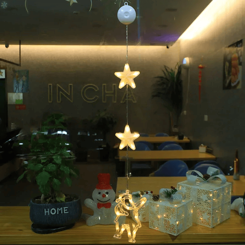 SparkleLights | Snowflake Star LED Lamp for Christmas Decor 14