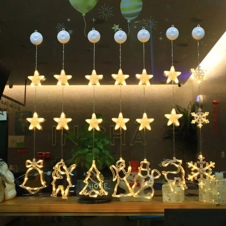 SparkleLights | Snowflake Star LED Lamp for Christmas Decor 2
