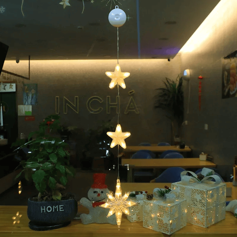 SparkleLights | Snowflake Star LED Lamp for Christmas Decor 20