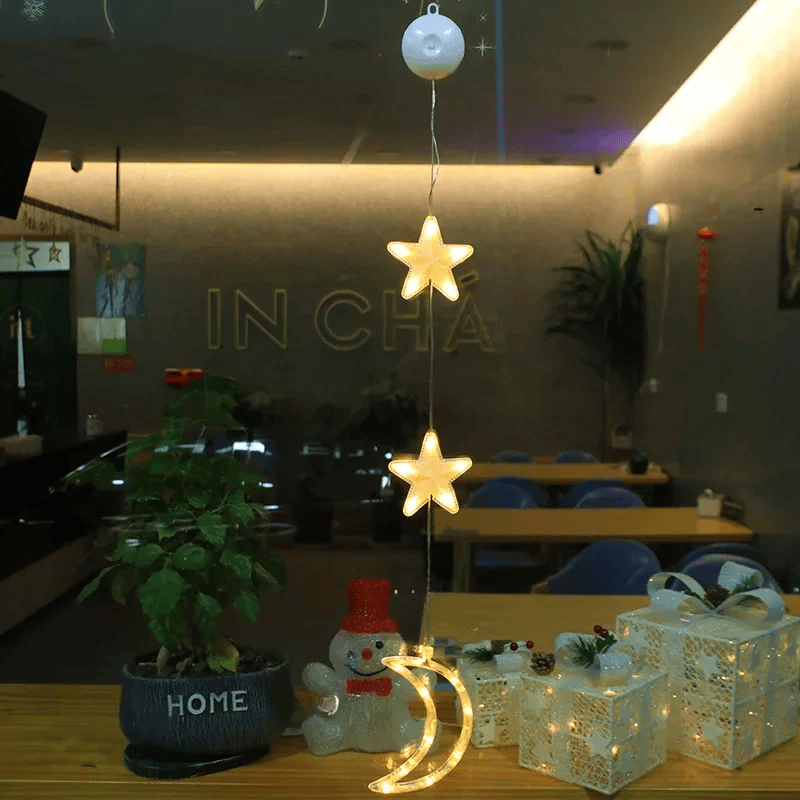 SparkleLights | Snowflake Star LED Lamp for Christmas Decor 29
