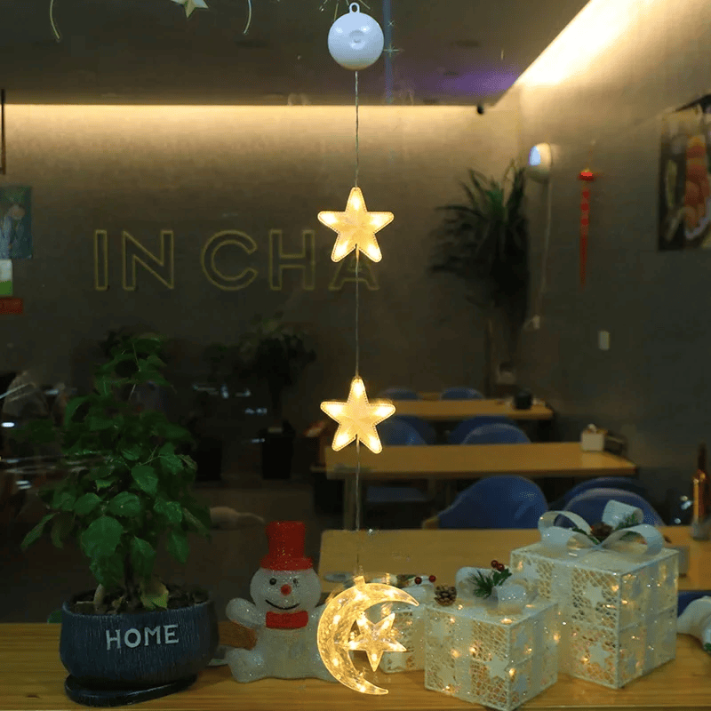 SparkleLights | Snowflake Star LED Lamp for Christmas Decor 30