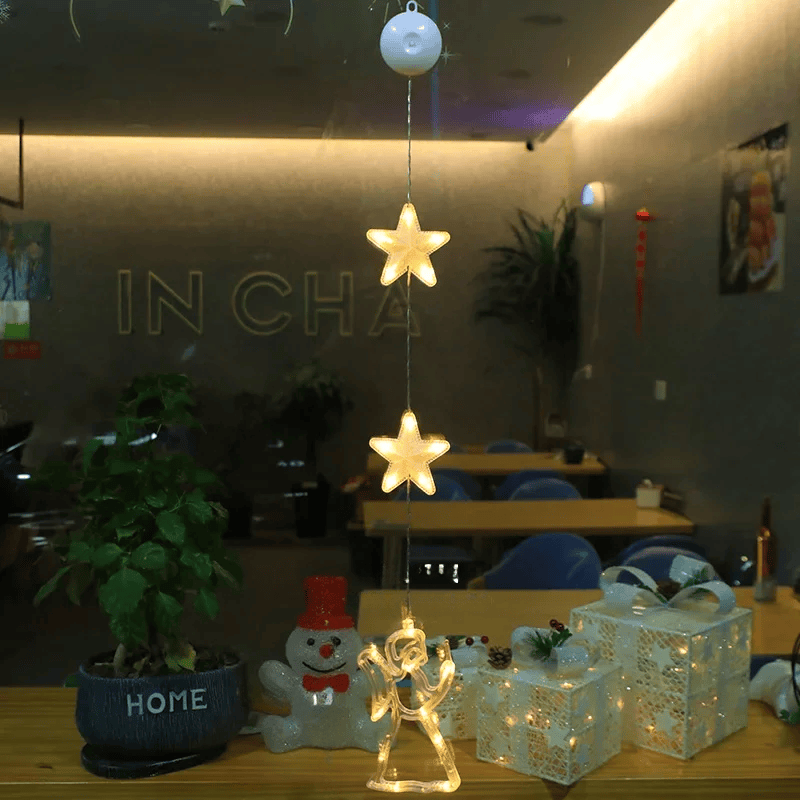 SparkleLights | Snowflake Star LED Lamp for Christmas Decor 33