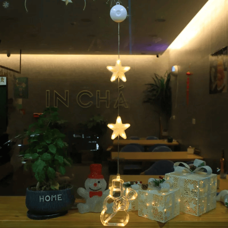 SparkleLights | Snowflake Star LED Lamp for Christmas Decor 40