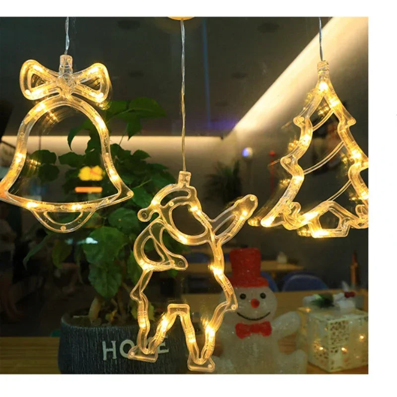 SparkleLights | Snowflake Star LED Lamp for Christmas Decor 6