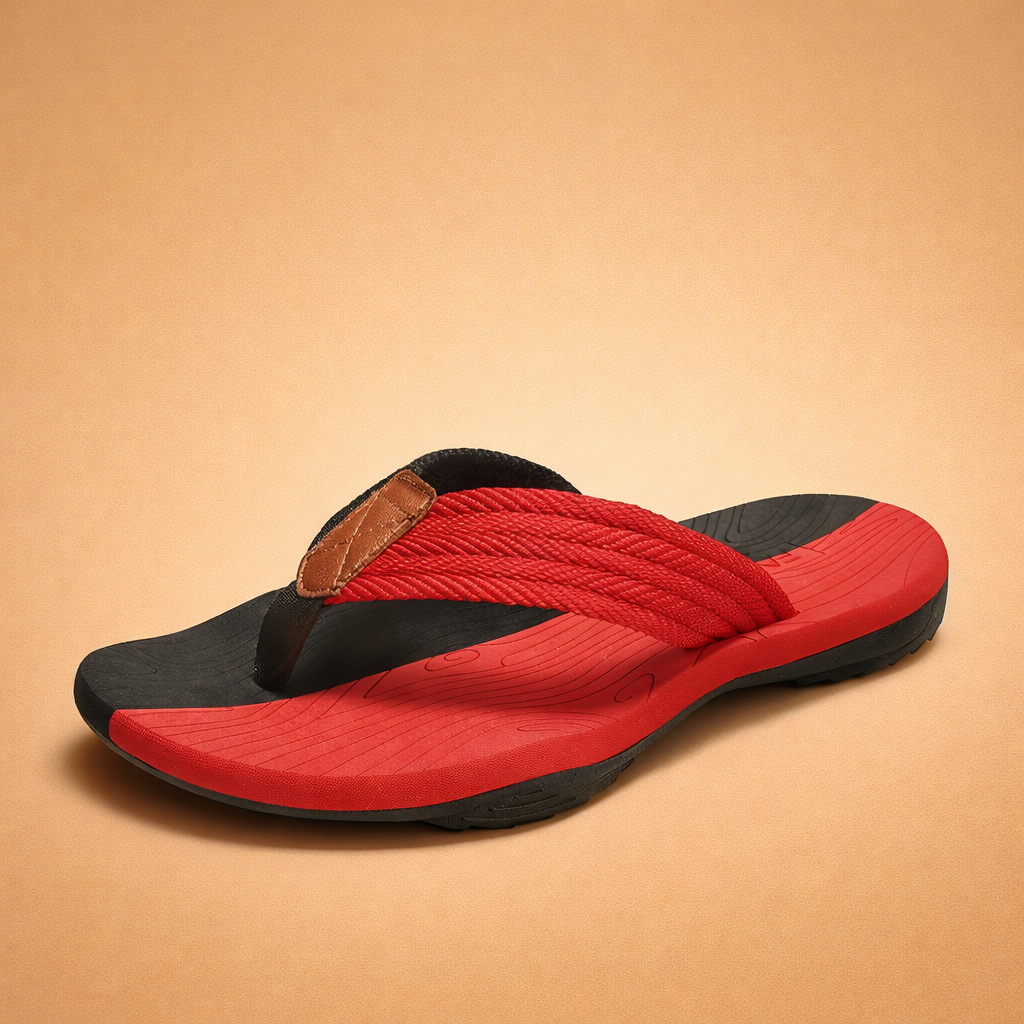 Zuzanna | Sporty flip-flops with a toe strap