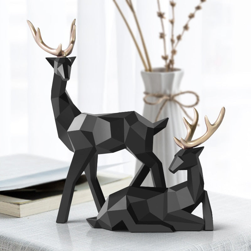Stag Figures Sculpture 1