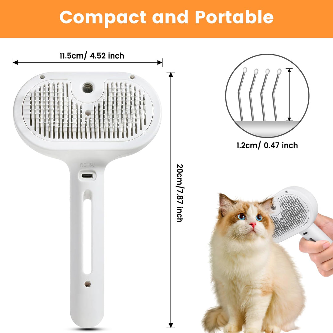 Steam brush for cats and dogs 4