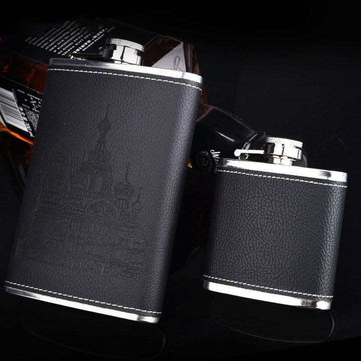 StellarCraft | Stainless Steel Hip Flask Set with Portable Design 2