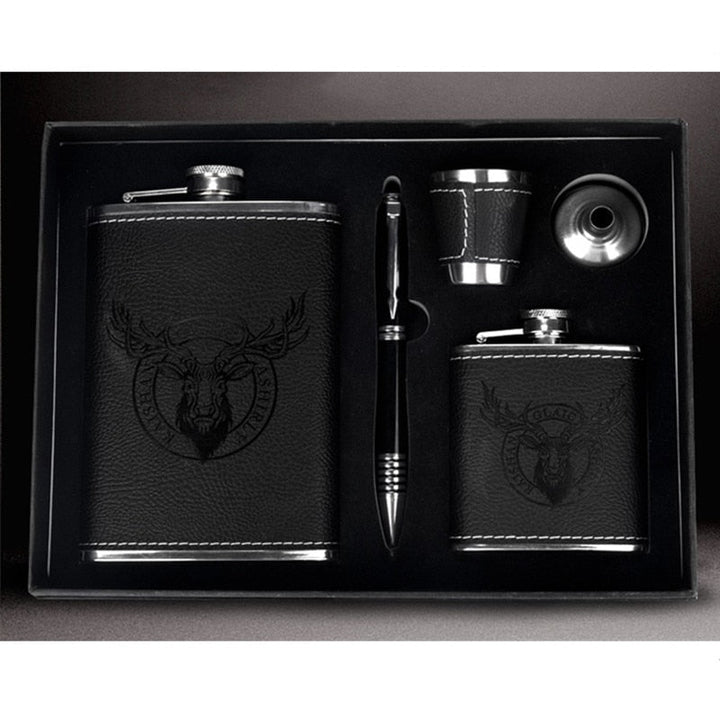 StellarCraft | Stainless Steel Hip Flask Set with Portable Design 8
