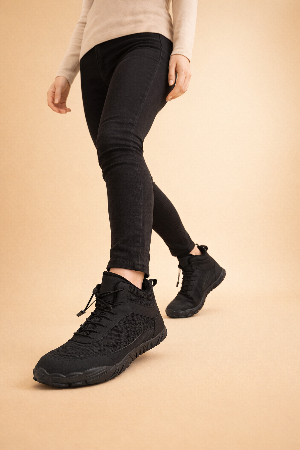 Bottes d'hiver imperméables montantes unisexes – Confort chaud et respirant