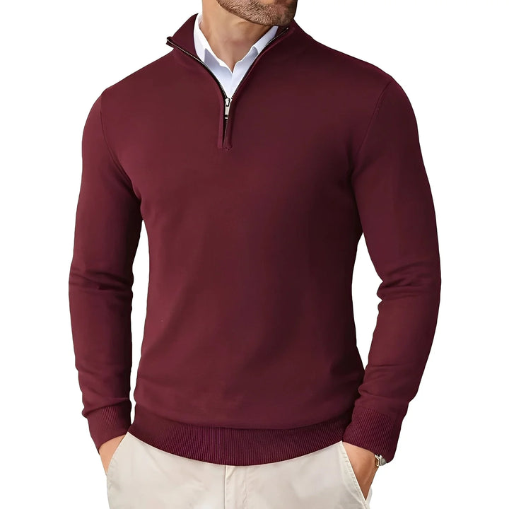 Strickpullover Herren | Mit Zipper 1