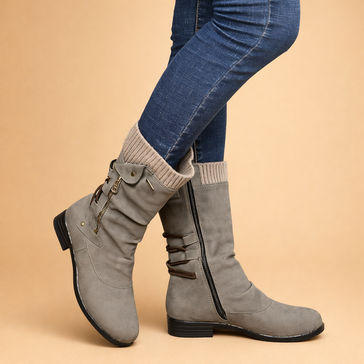 Bottes longues en laine pour femmes – Confortables et élégantes pour l'hiver