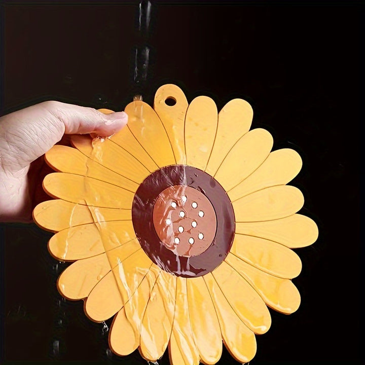SunMat | Heat-Resistant Sunflower PVC Table Mat 5