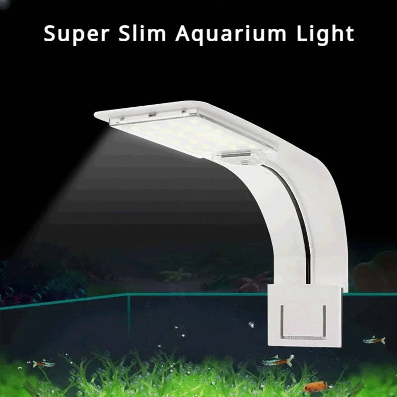 Super Slim LED Fish Tank Aquarium Light Aquatic Plant 2