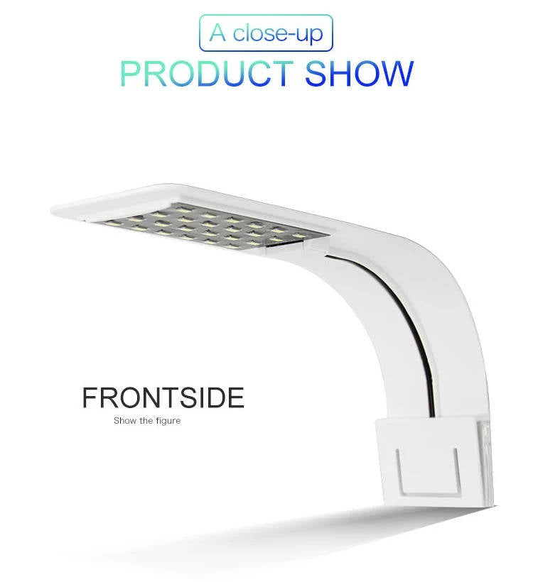 Super Slim LED Fish Tank Aquarium Light Aquatic Plant 8