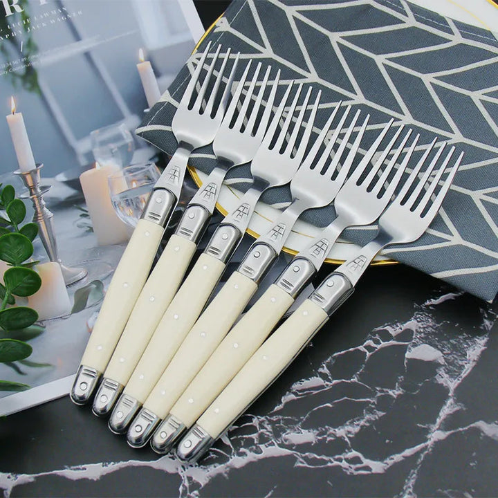 TableAura | Stainless Steel Cutlery Set with Classic Modern Style for Dining 1
