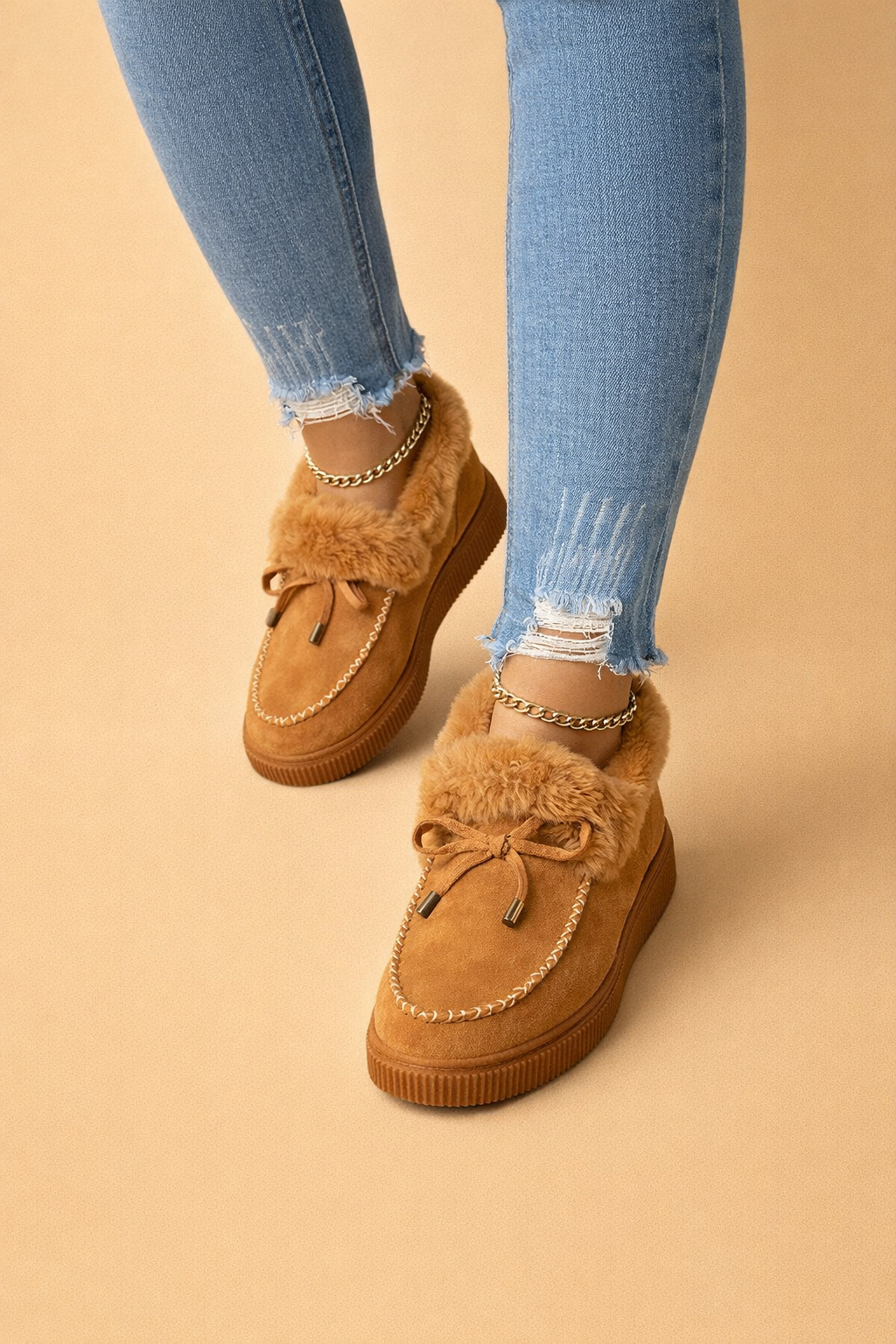 Bottes d'hiver chaudes pour femmes – Confort douillet et élégant