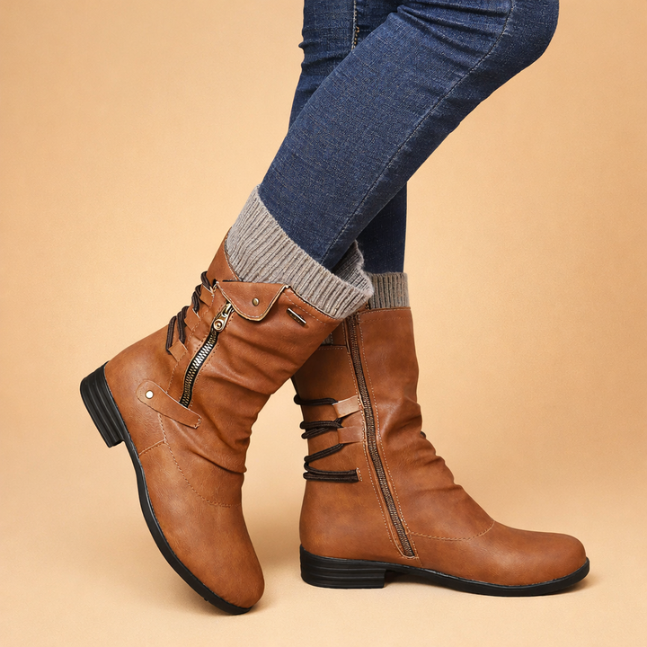 Bottes longues en laine pour femmes – Confortables et élégantes pour l'hiver