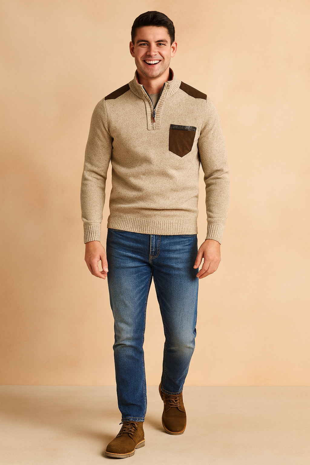 Teodor | Zipper Turtleneck for Modern Men 0