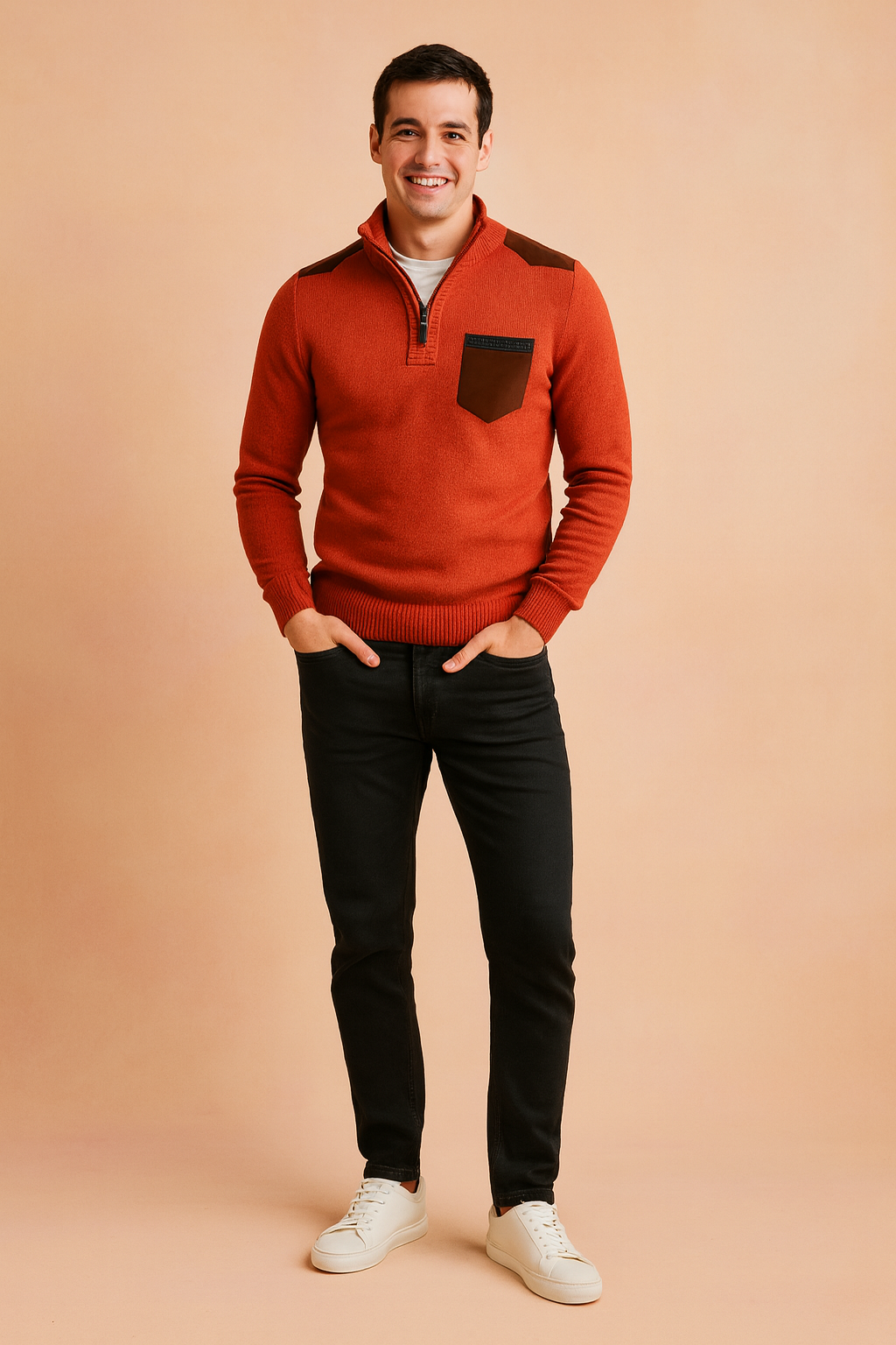 Teodor | Zipper Turtleneck for Modern Men 4