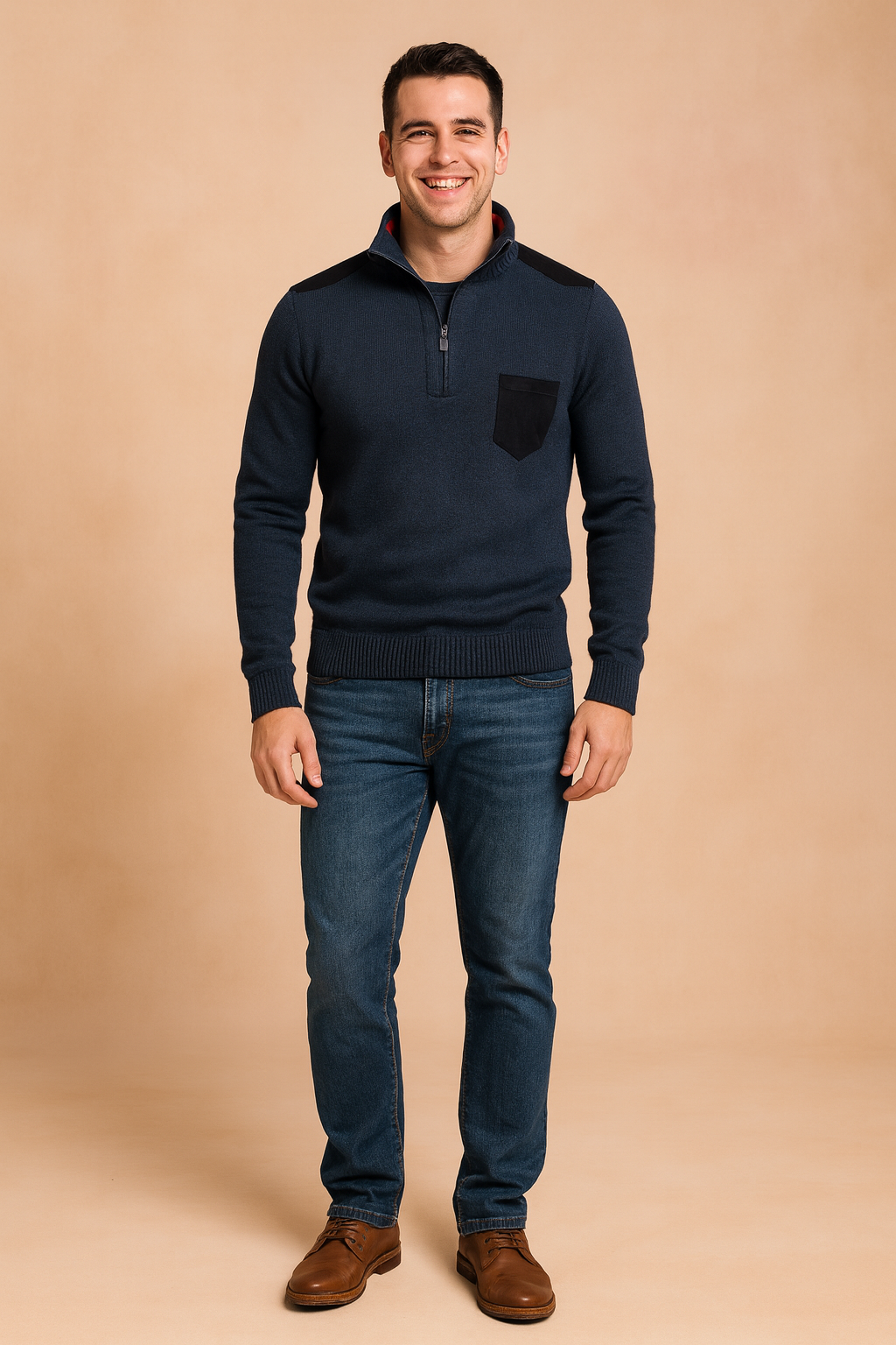Teodor | Zipper Turtleneck for Modern Men 5