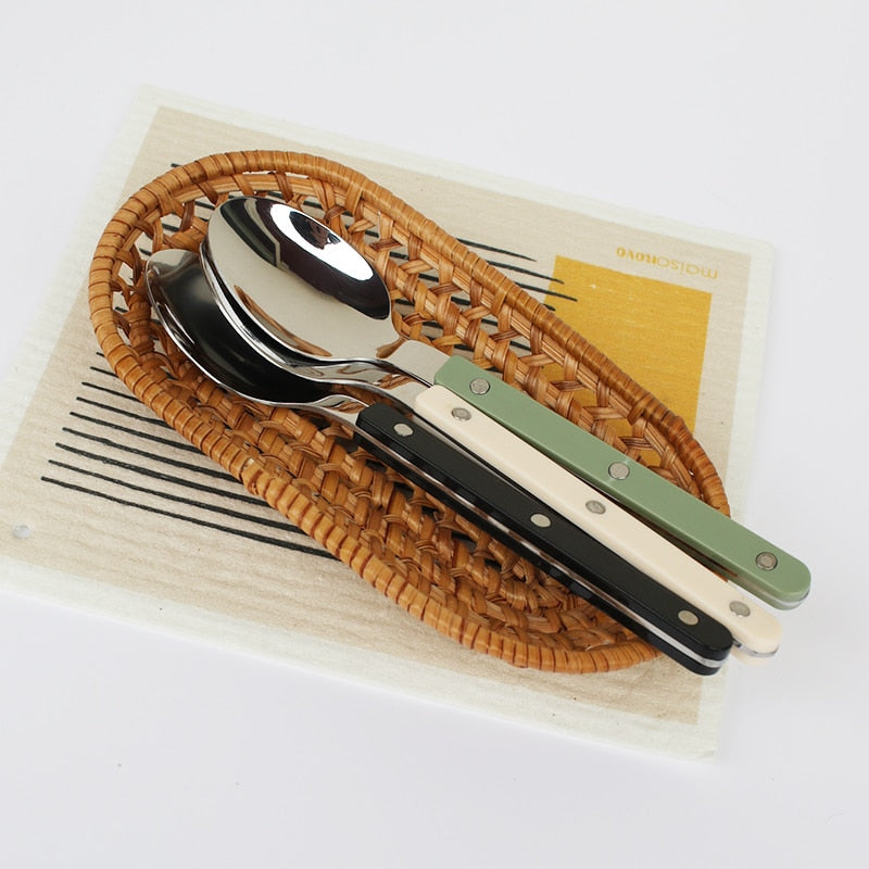 TerraCutlery | Elegant Durable 24-Piece Stainless Steel Dining Set 4