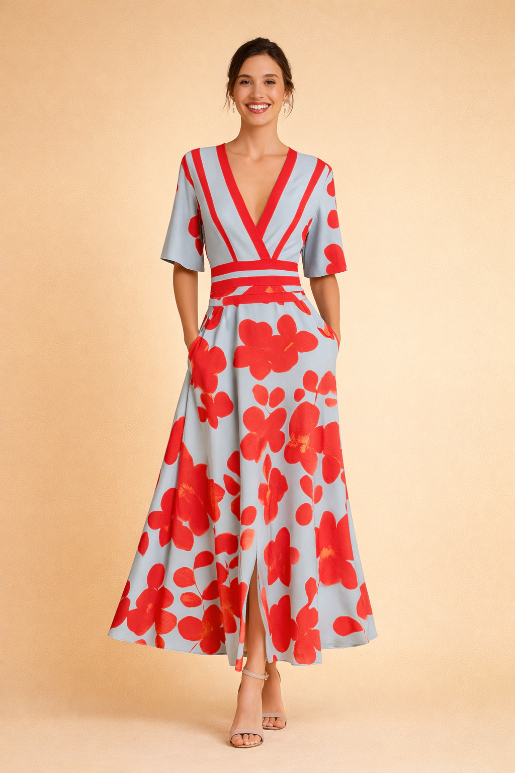 ELEANOR | Robe maxi élégante intemporelle