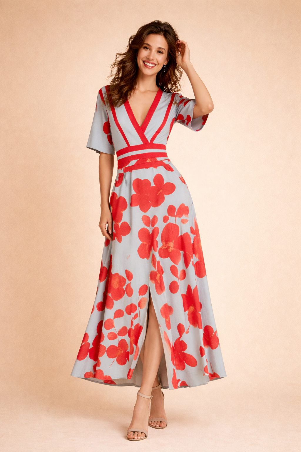 ELEANOR | Robe maxi élégante intemporelle