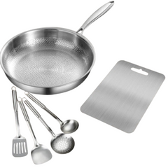 TitanEssence | Elegant Durable PFAS-Free Titanium Pots and Pans Set for Healthy Cooking 0