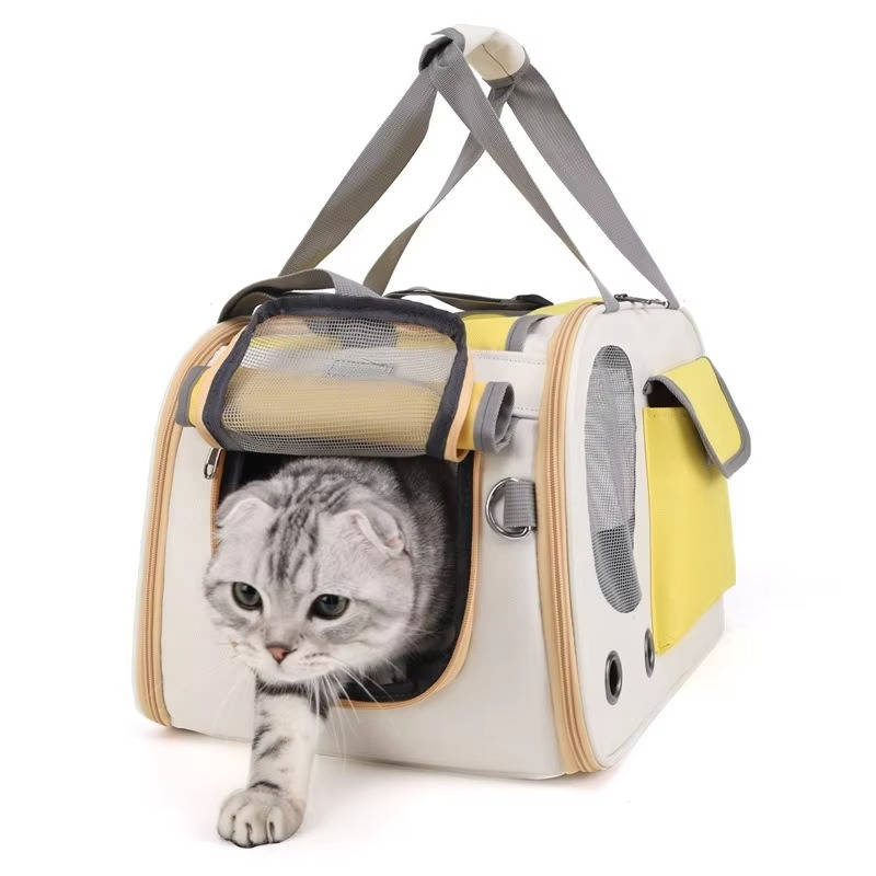 Travel carrier for cats and small dogs 1