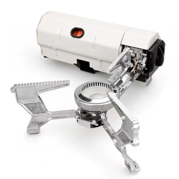 TrekFlame | Ultra-Lightweight Portable Camping Gas Stove for Outdoor Cooking 0