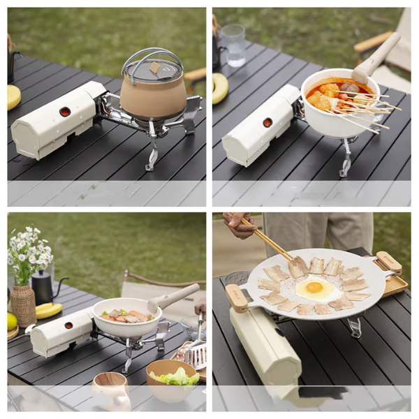 TrekFlame | Ultra-Lightweight Portable Camping Gas Stove for Outdoor Cooking 6