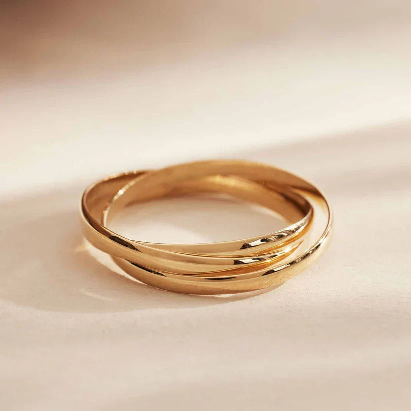 Trielle Gold Ring of High Quality – Elegant Jewelry for Every Occasion 0