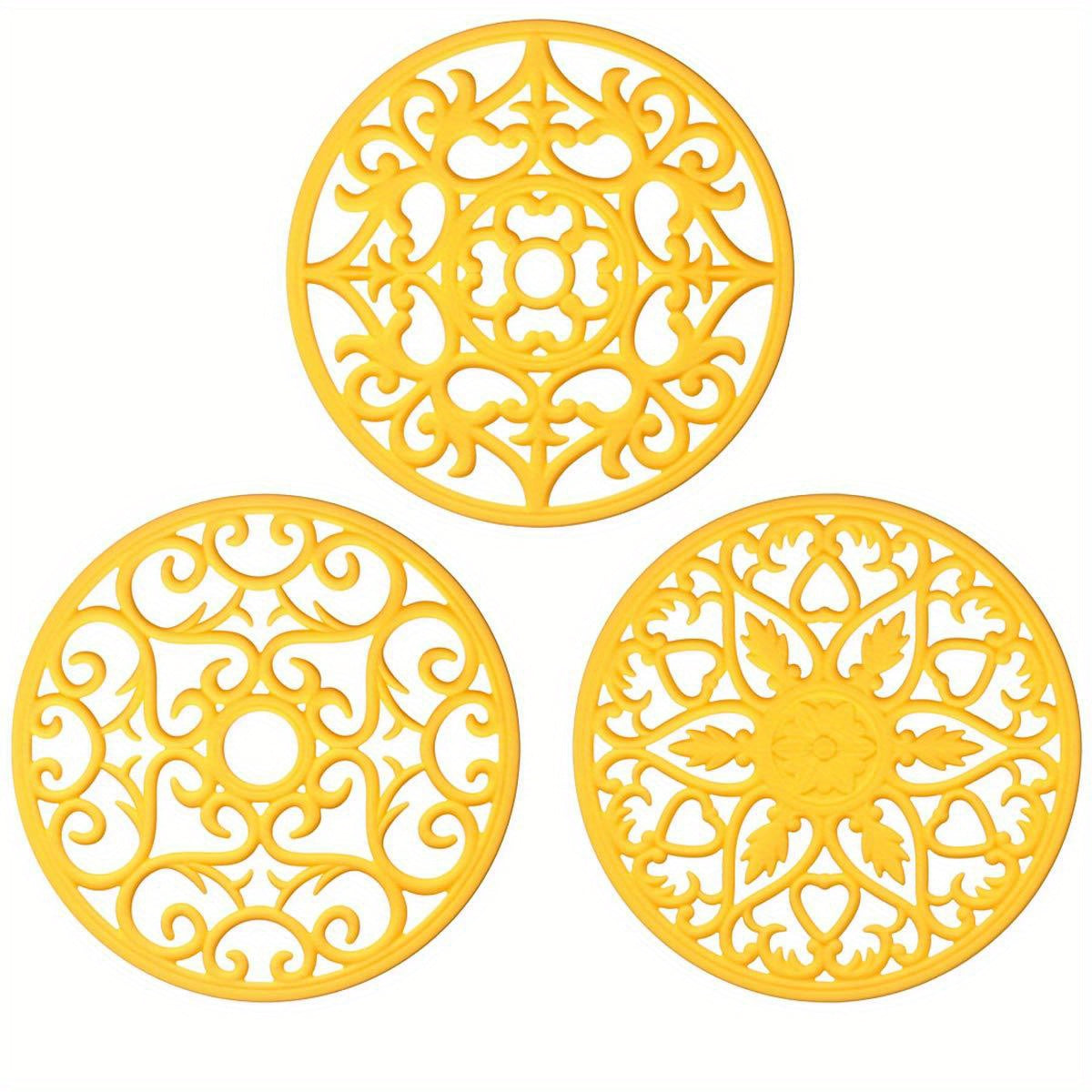 TrivetPro | Heat-Resistant Silicone Kitchen Trivet Set 5