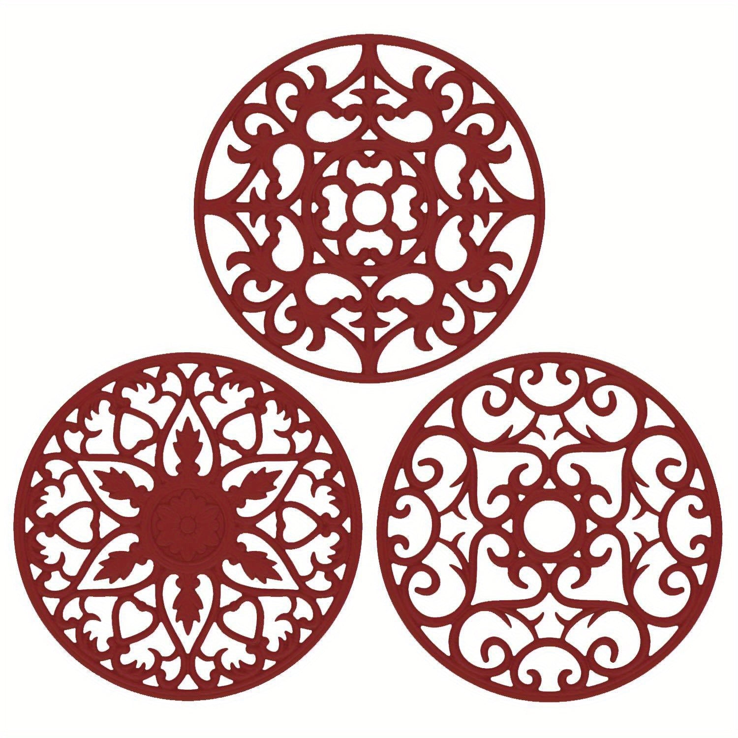 TrivetPro | Heat-Resistant Silicone Kitchen Trivet Set 7
