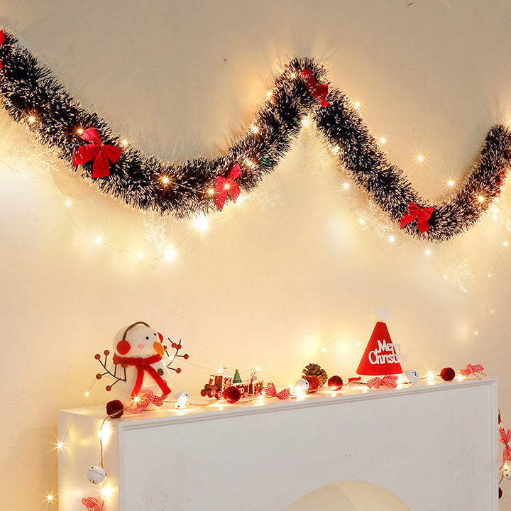 TwinkleTinsel – 2-Piece LED Christmas String Light Set for Indoor & Outdoor Use 1