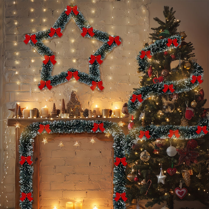 TwinkleTinsel – 2-Piece LED Christmas String Light Set for Indoor & Outdoor Use 4