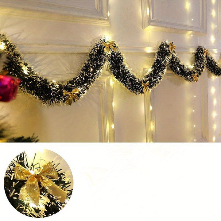 TwinkleTinsel – 2-Piece LED Christmas String Light Set for Indoor & Outdoor Use 9