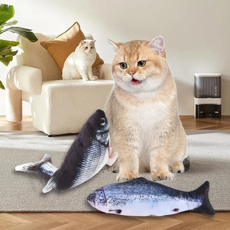 USB Charging Interactive Cat Toy Fish 1