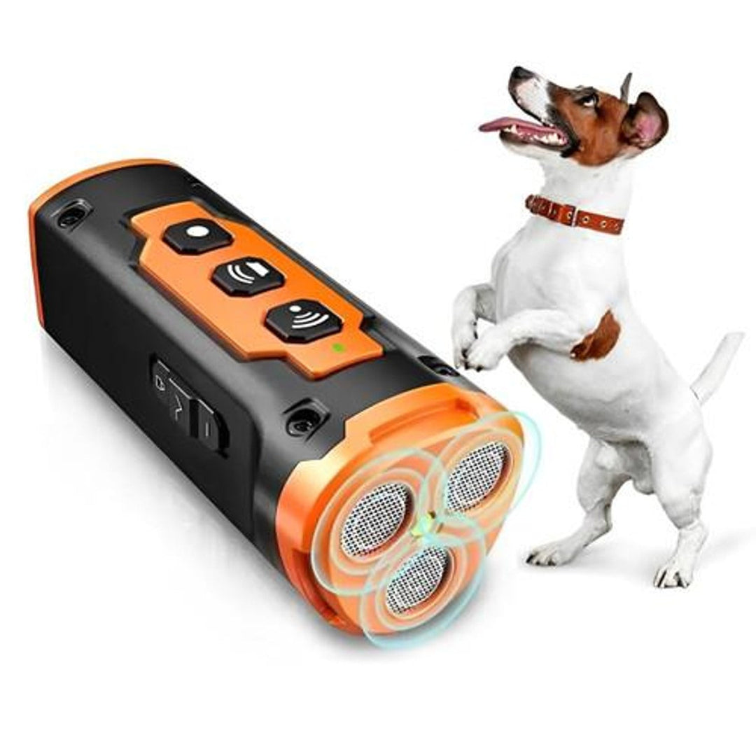 Ultrasonic Anti Bark Dog Device – Gentle Training Tool for All Breeds, Portable with 49.21 ft Range to Stop Dog Barking 0