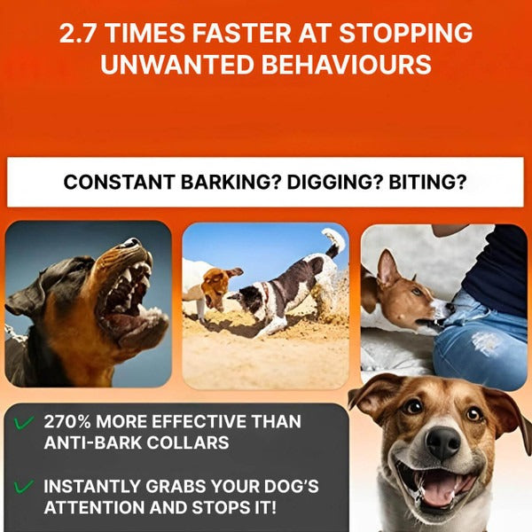 Ultrasonic Anti Bark Dog Device – Gentle Training Tool for All Breeds, Portable with 49.21 ft Range to Stop Dog Barking 3