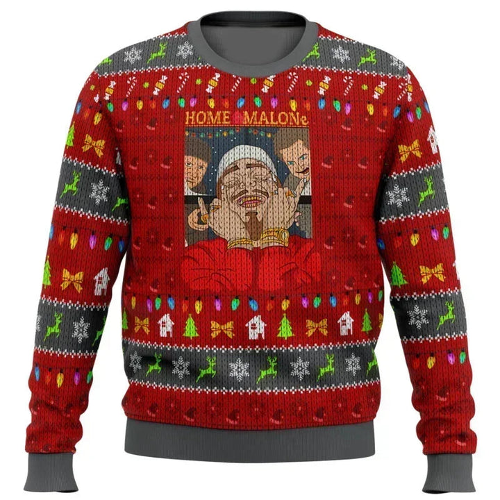 Unisex Festive Christmas Sweater Cozy Knit 2