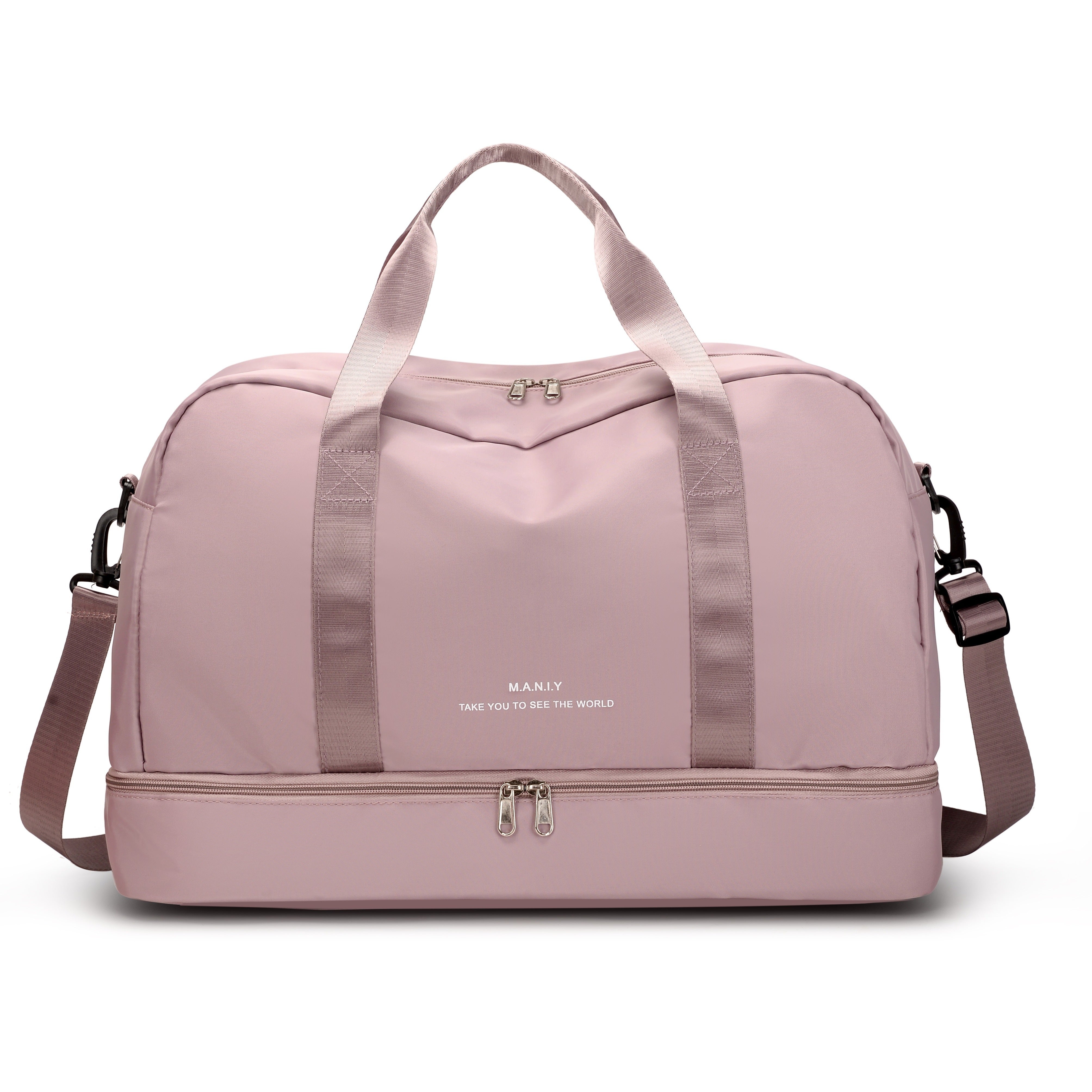 Unisex Spacious Travel Bag for Adventures Vegan Leather 0