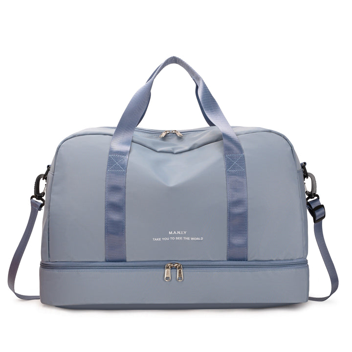 Unisex Spacious Travel Bag for Adventures Vegan Leather 16